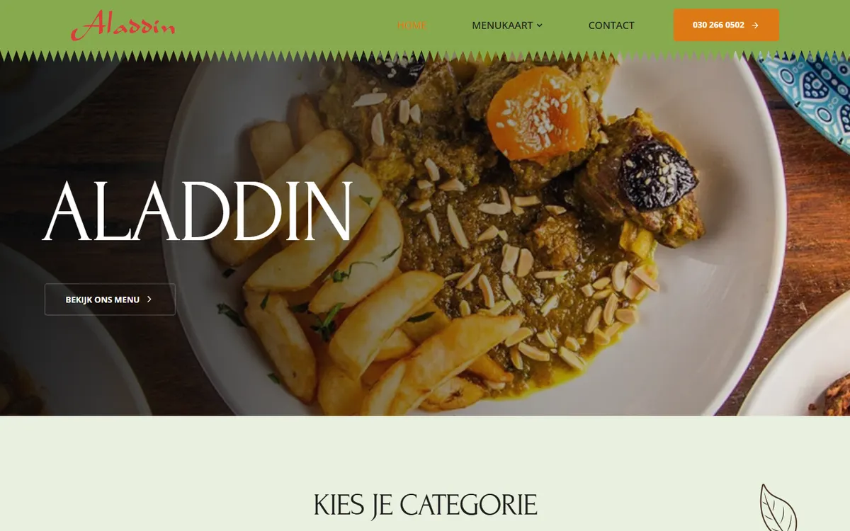 Aladdin Overvecht op een computer
